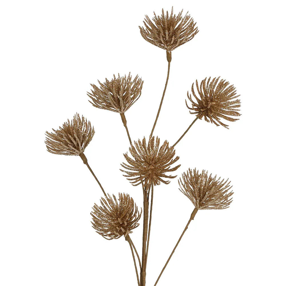 Salint Spike Floral Stem Champagne