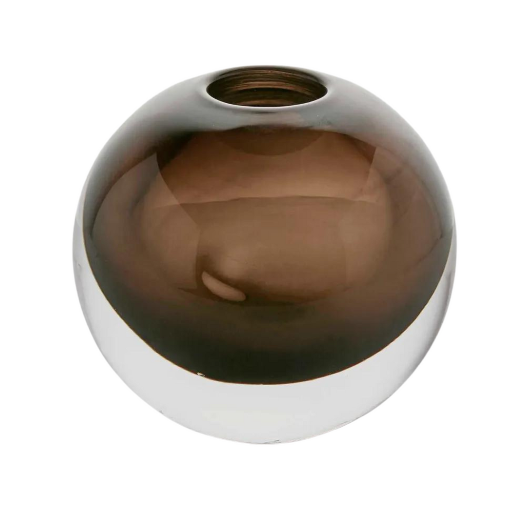 Jaylen Vase Round Amber