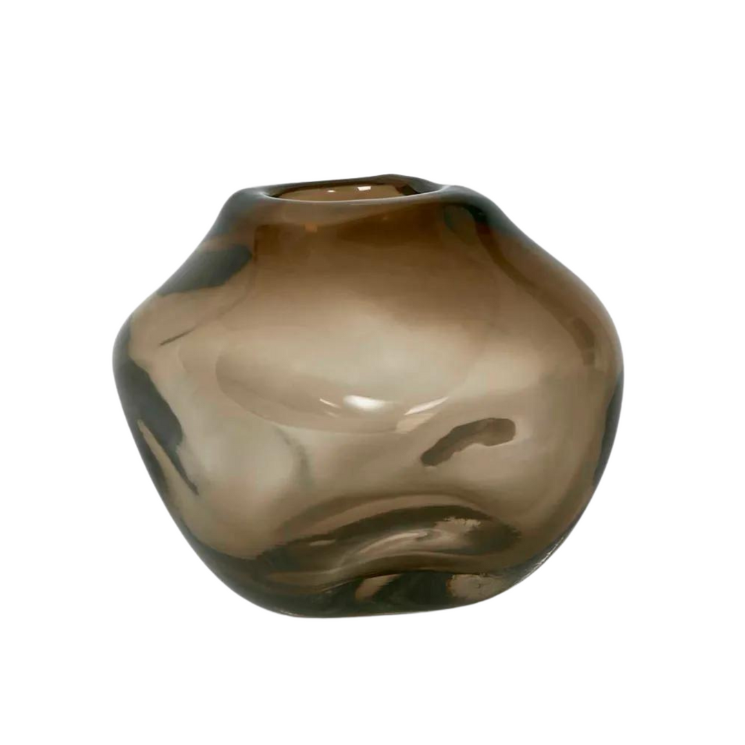Olwen Vase Small Amber