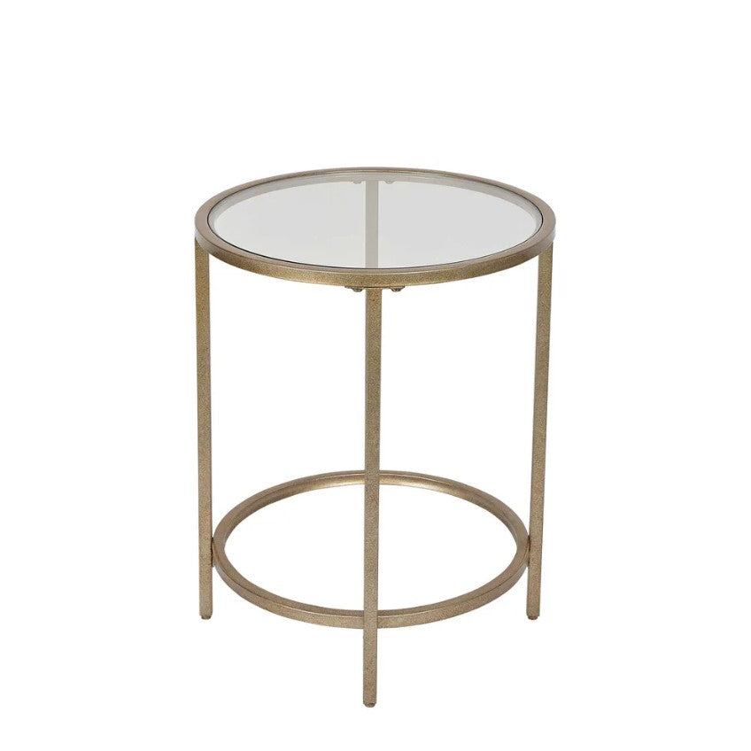 Maleny Side Table Gold