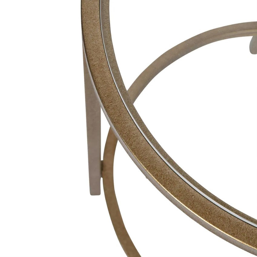 Maleny Side Table Gold