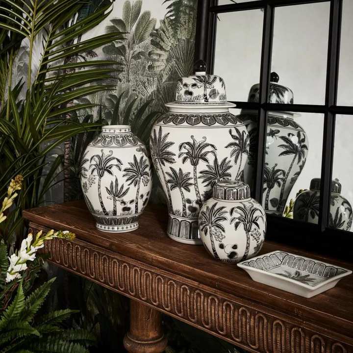 Plantation Ginger Jar Black