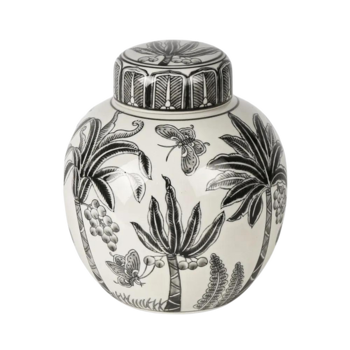 Plantation Ginger Jar Black