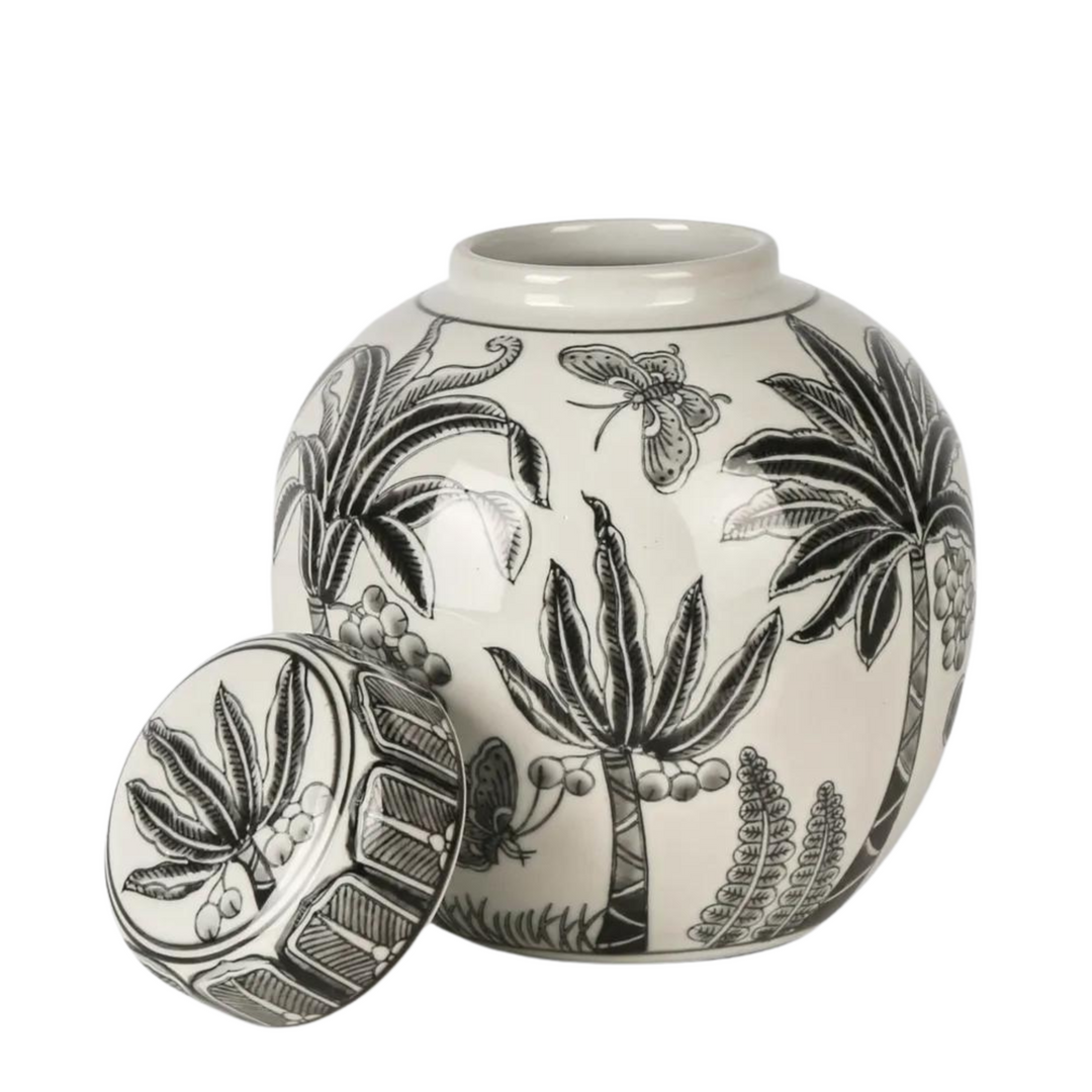 Plantation Ginger Jar Black