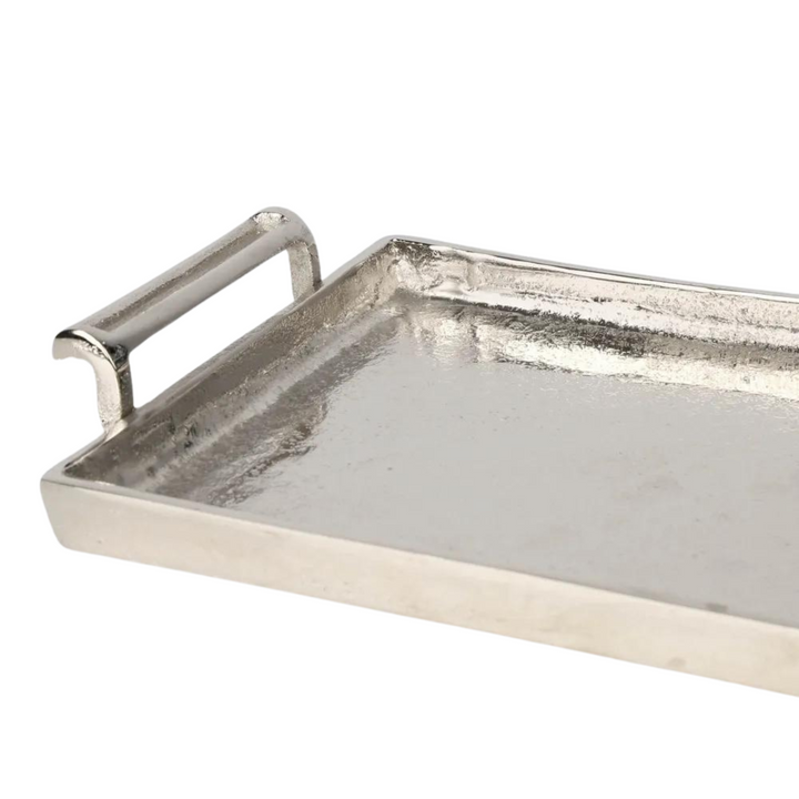 Noyack Rectangle Tray Silver Small