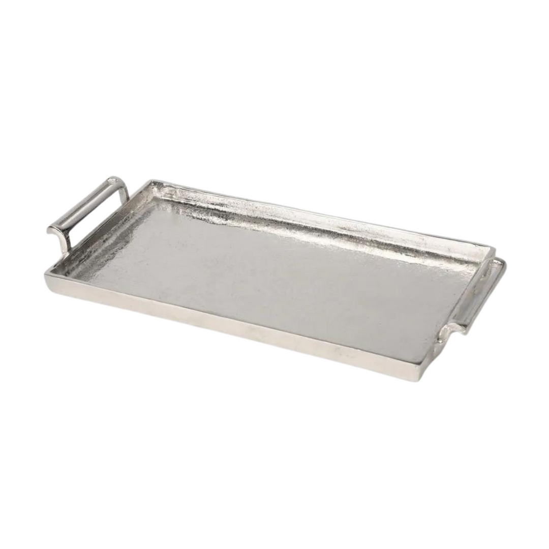Noyack Rectangle Tray Silver Small