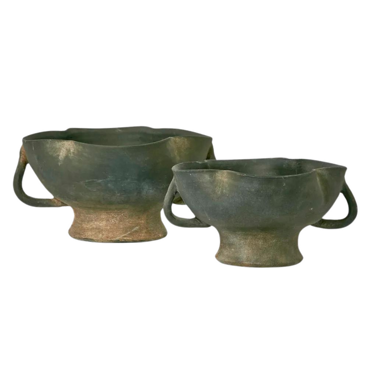 Cleo Terracotta Bowl Large Black