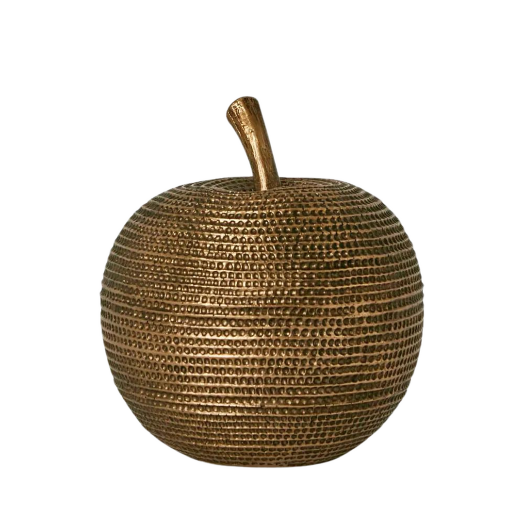 Apple Sculpture Bronze