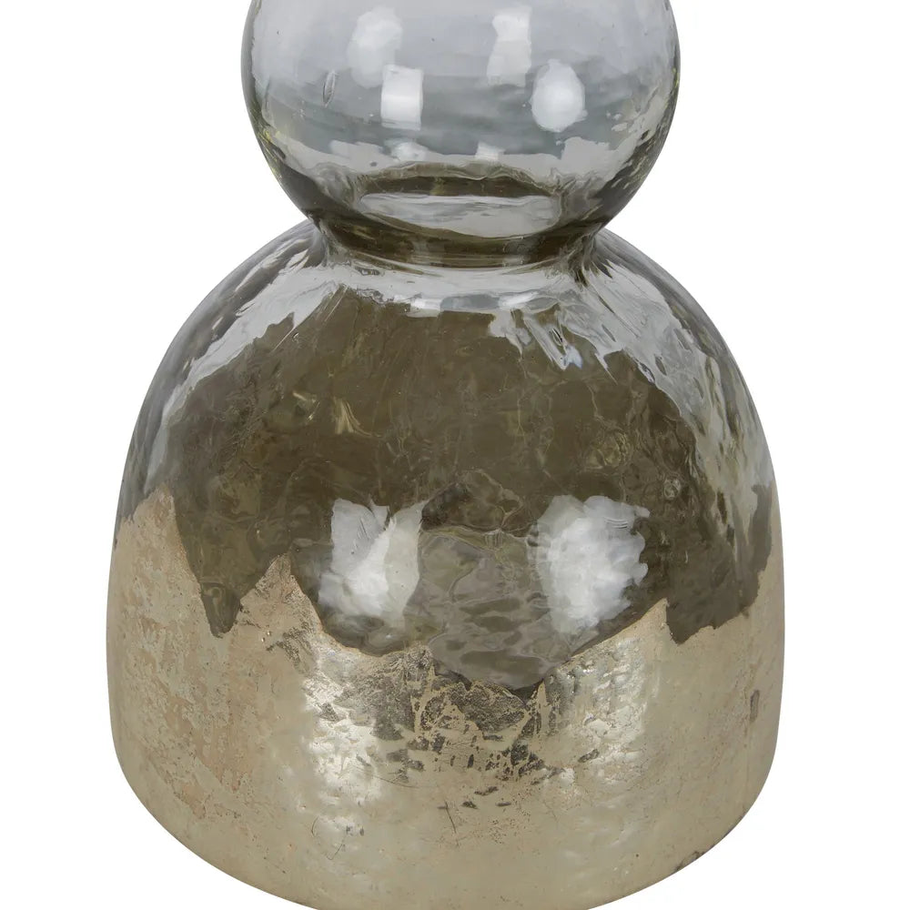 Genie Glass Decanter Gold Medium