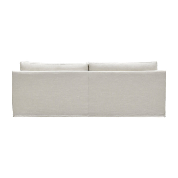 Clovelly 4 Seat Hamptons Sofa Ivory Linen Blend