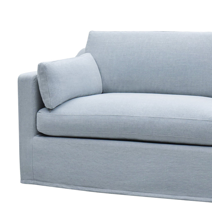 Clovelly 4 Seat Hamptons Sofa Beach Linen Blend