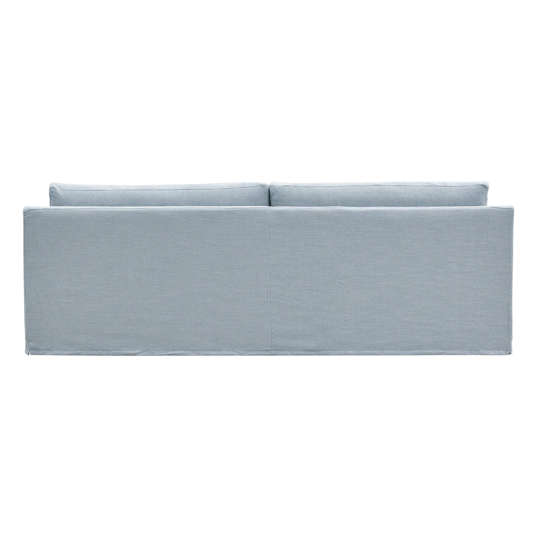 Slip Cover Only - Clovelly 4 Seat Hamptons Sofa Beach Linen Blend
