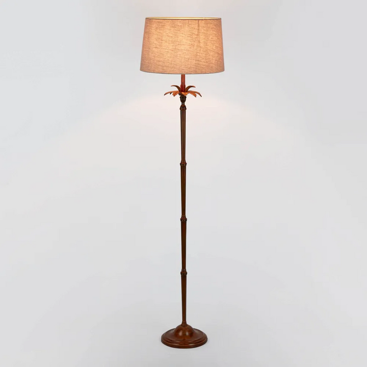 Casablanca Floor Lamp Base Brown