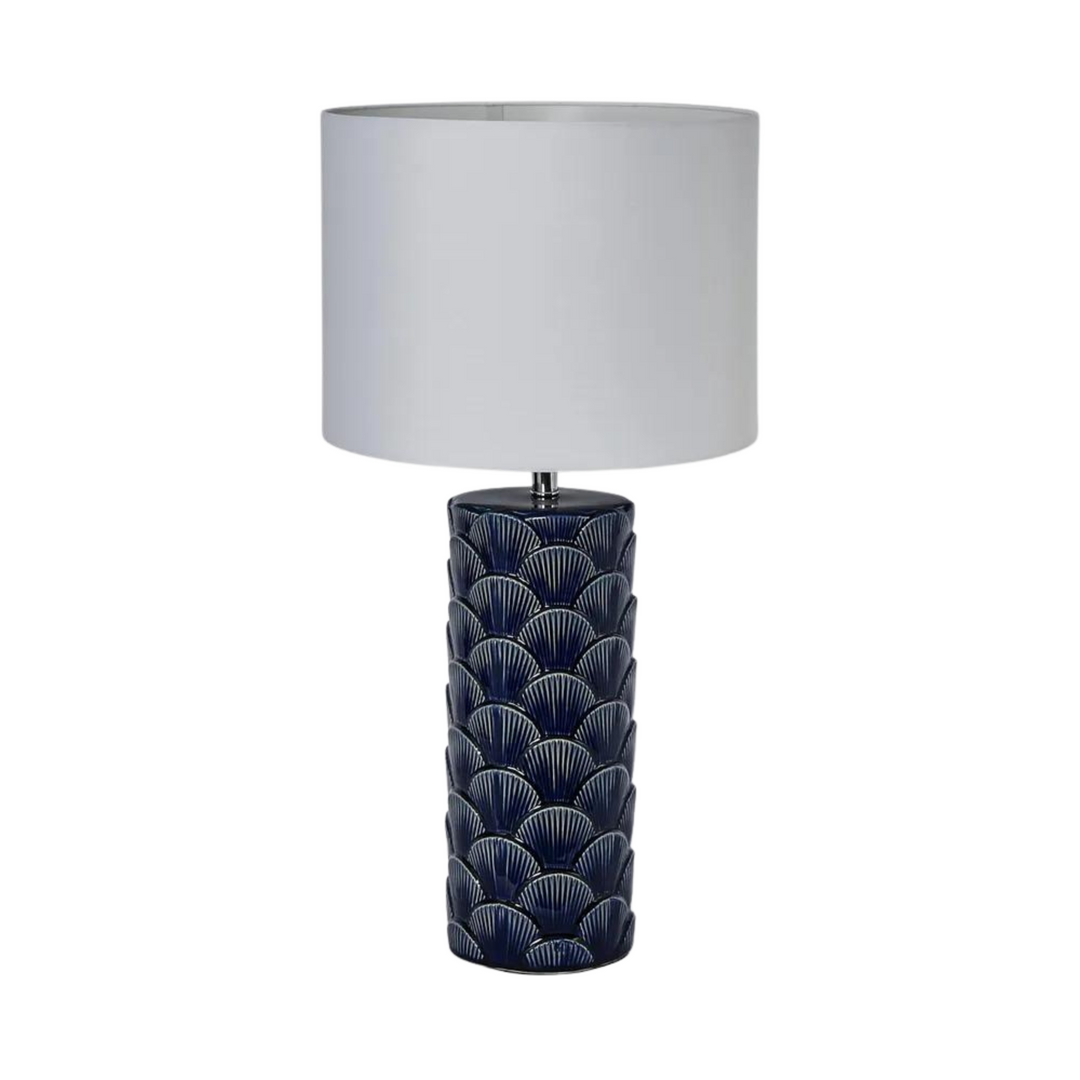 Fan Shell Table Lamp & Shade