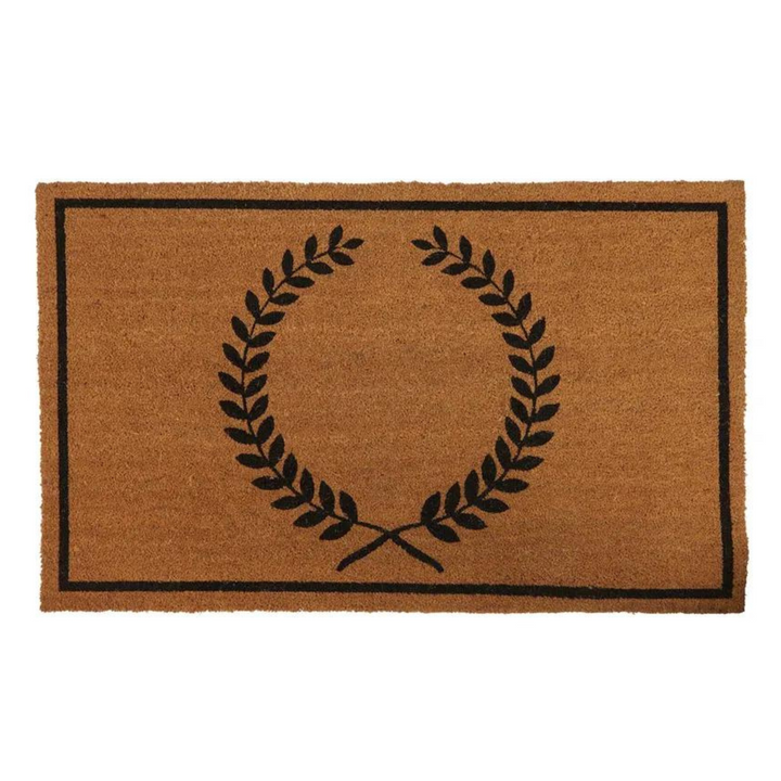 Wimbledon Coir Doormat with Vinyl Backing Small