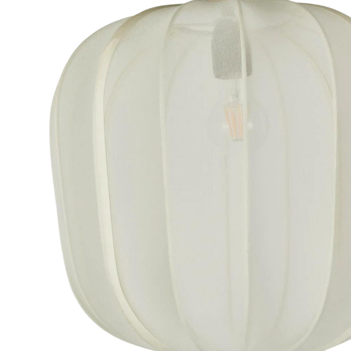 Pumking Ceiling Pendant Medium Ivory