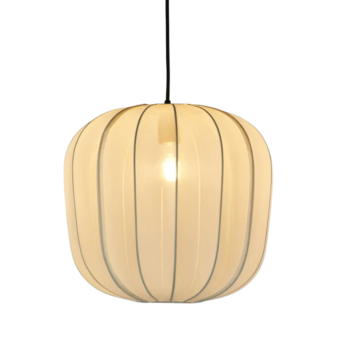 Pumking Ceiling Pendant Medium Ivory