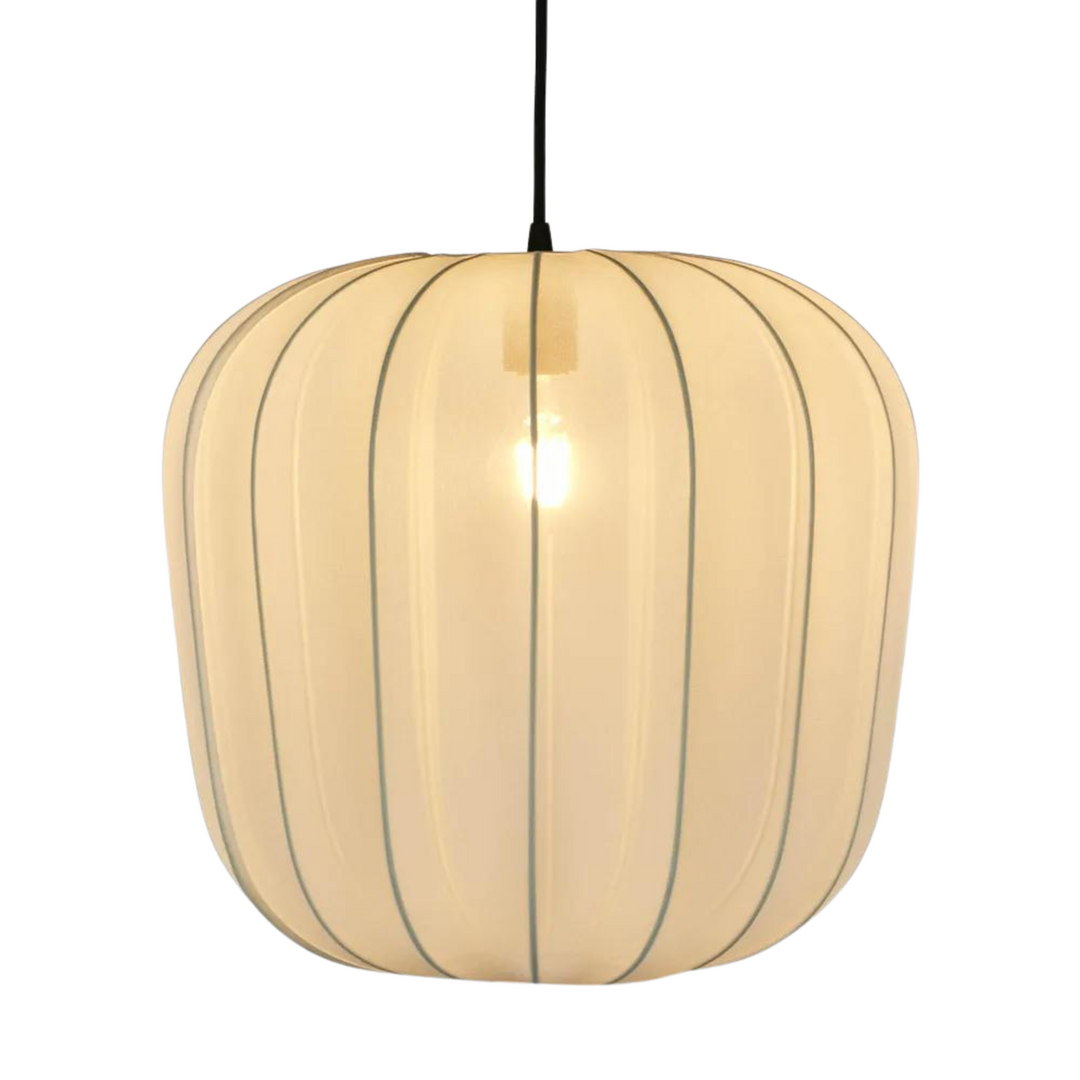 Pumking Ceiling Pendant Large Ivory