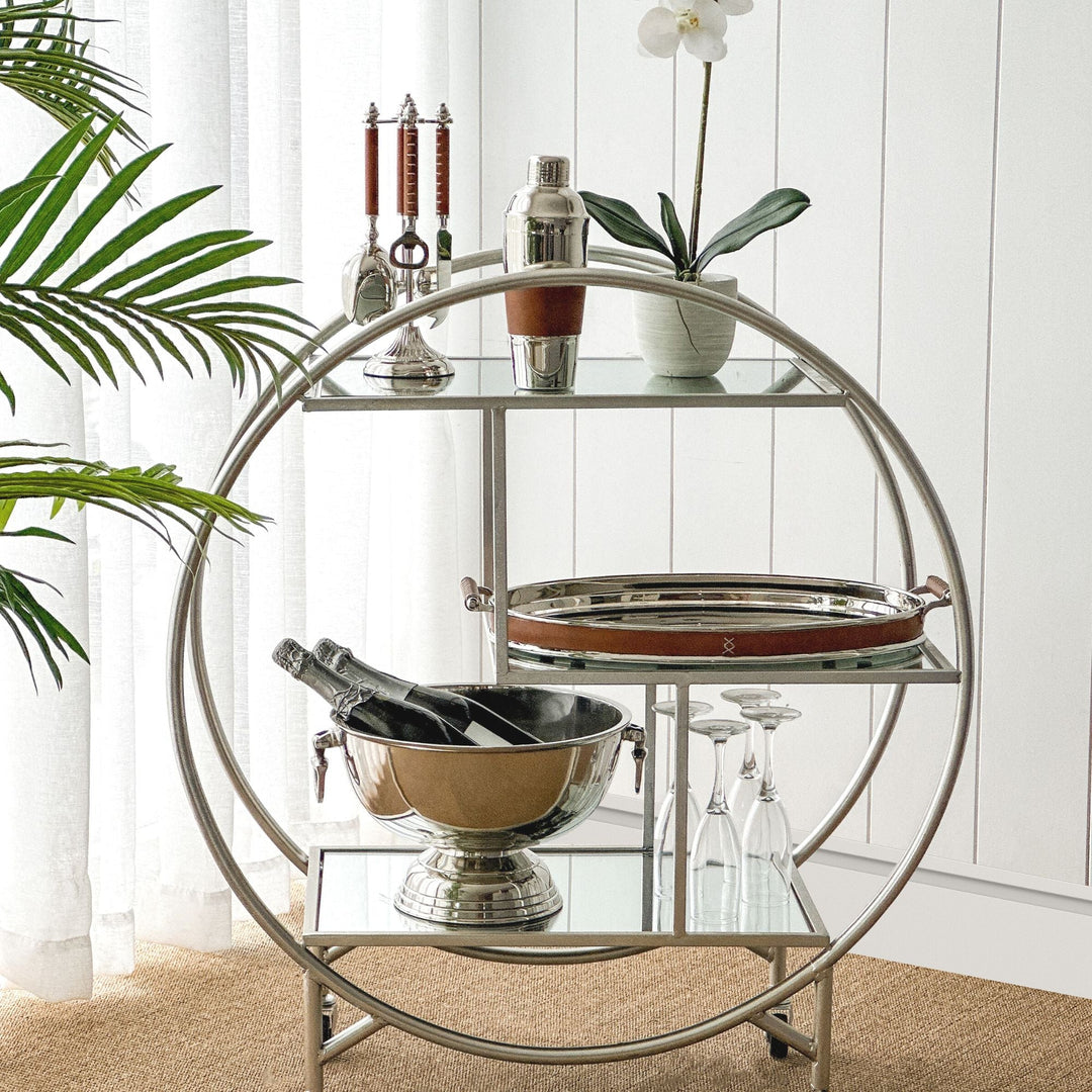 Martini Cocktail Shaker Shiny Nickel