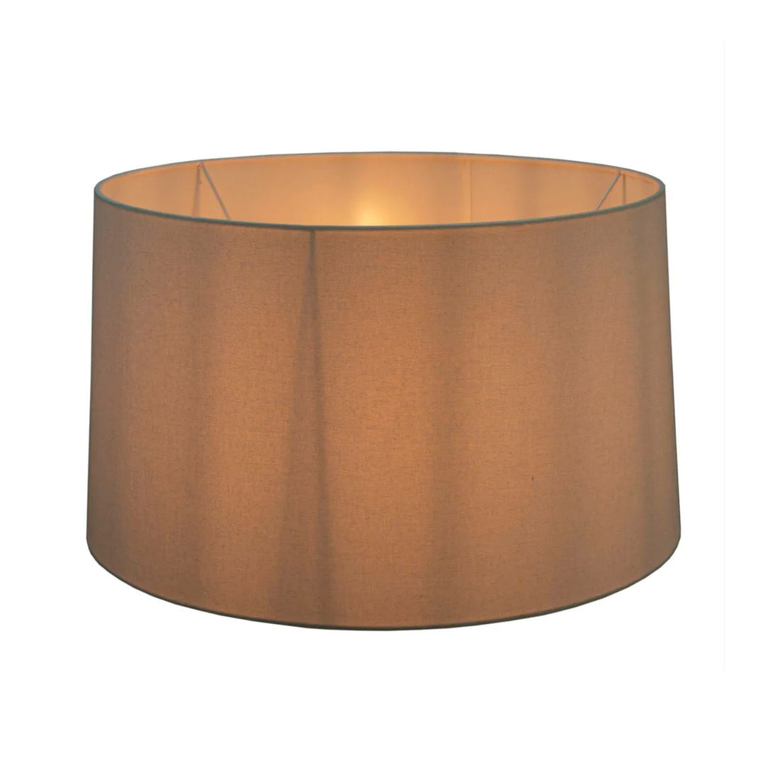 Linen Drum Lamp Shade XXXL Textured Ivory