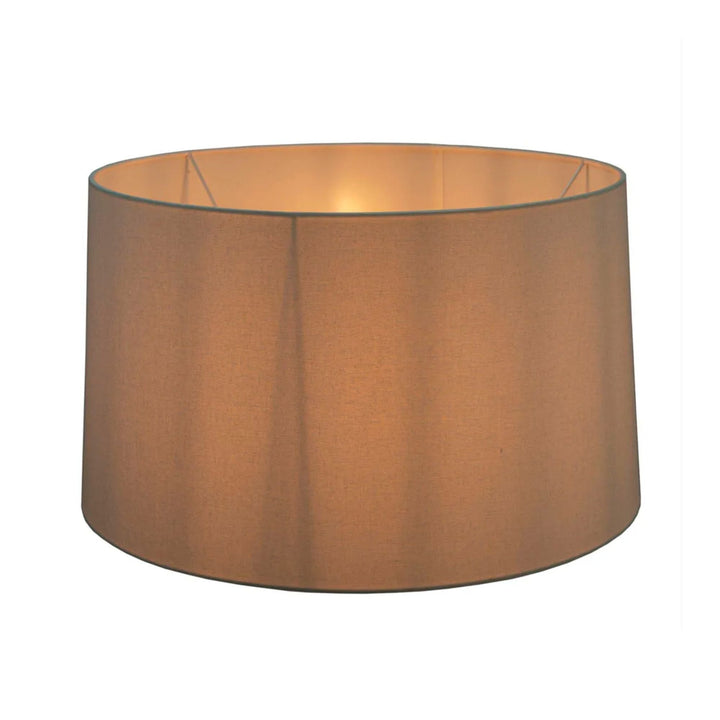 Linen Drum Lamp Shade XXXL Textured Ivory