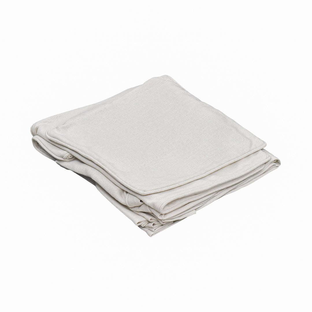 Noosa 3 Seat Hamptons Sofa Ivory Linen Blend