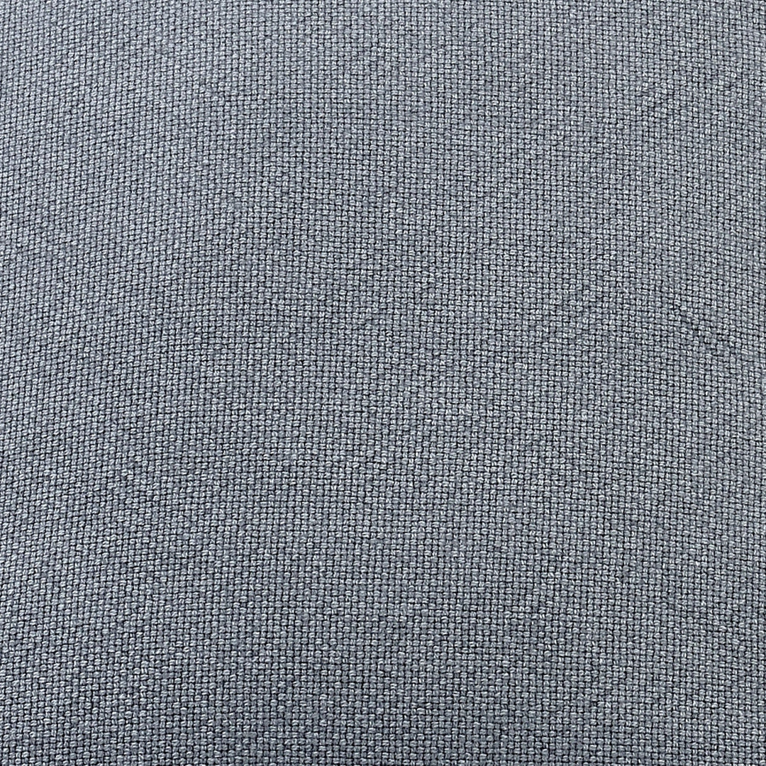 Slip Cover Only - Noosa 2.5 Seat Hamptons Sofa Grey W/White piping Linen Blend