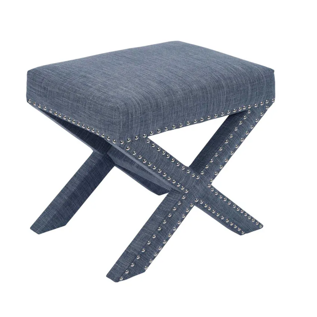 Lennox Stool Blue