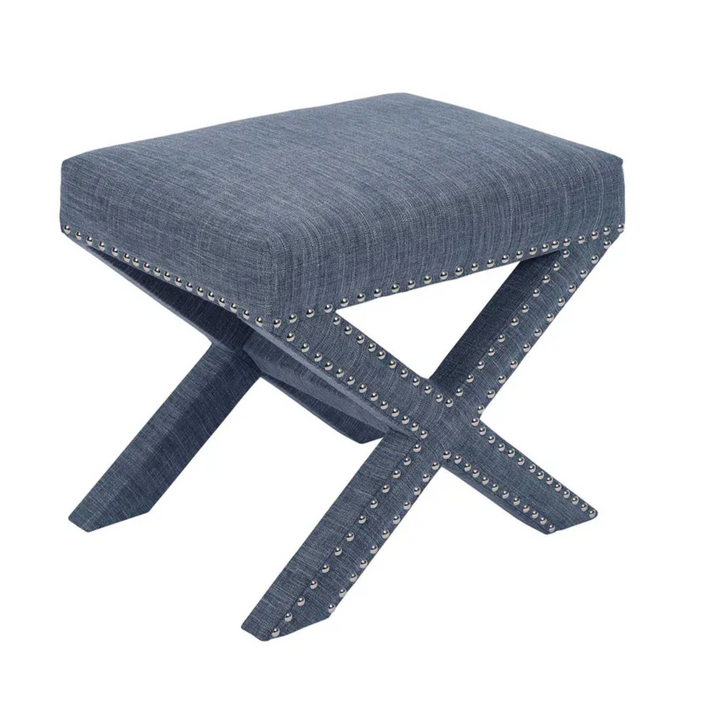 Lennox Stool Blue