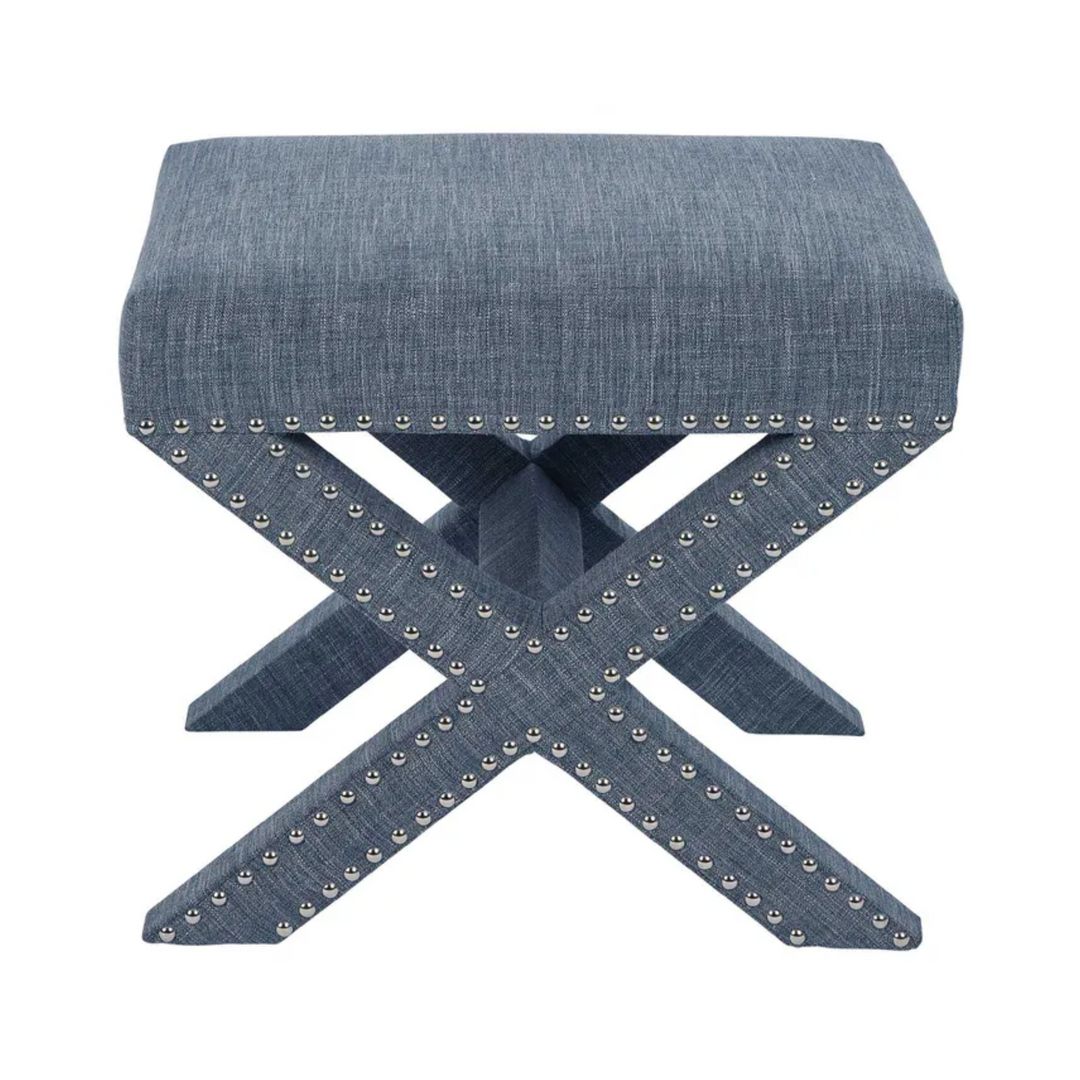 Lennox Stool Blue