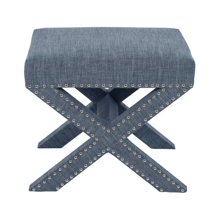 Lennox Stool Blue