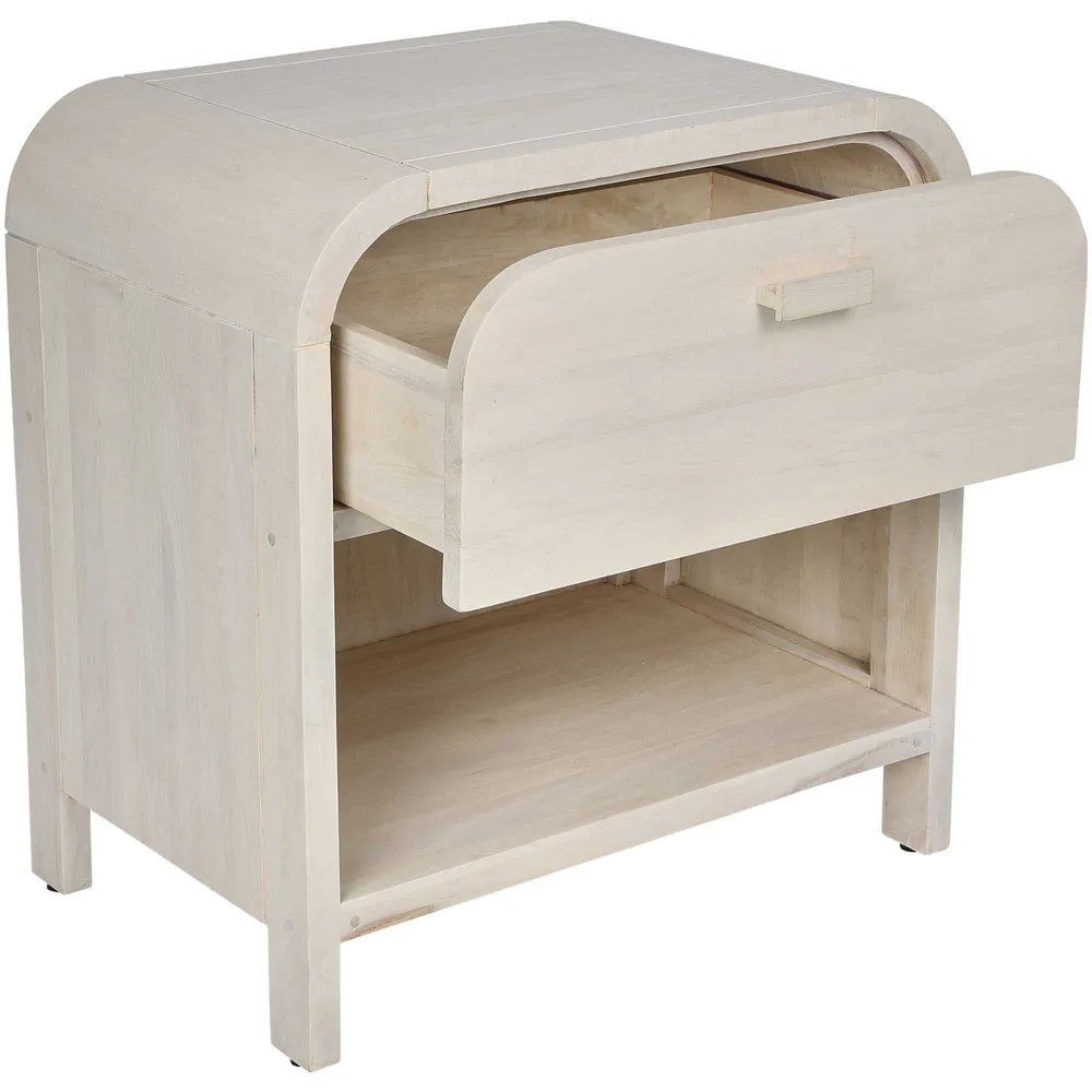 Maddison Bedside Table Natural