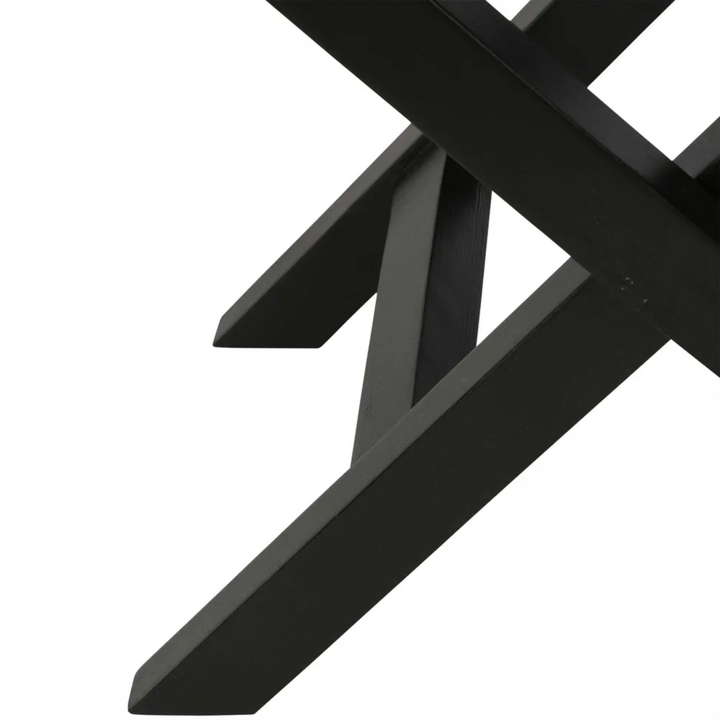 Toga Bedside Table Black