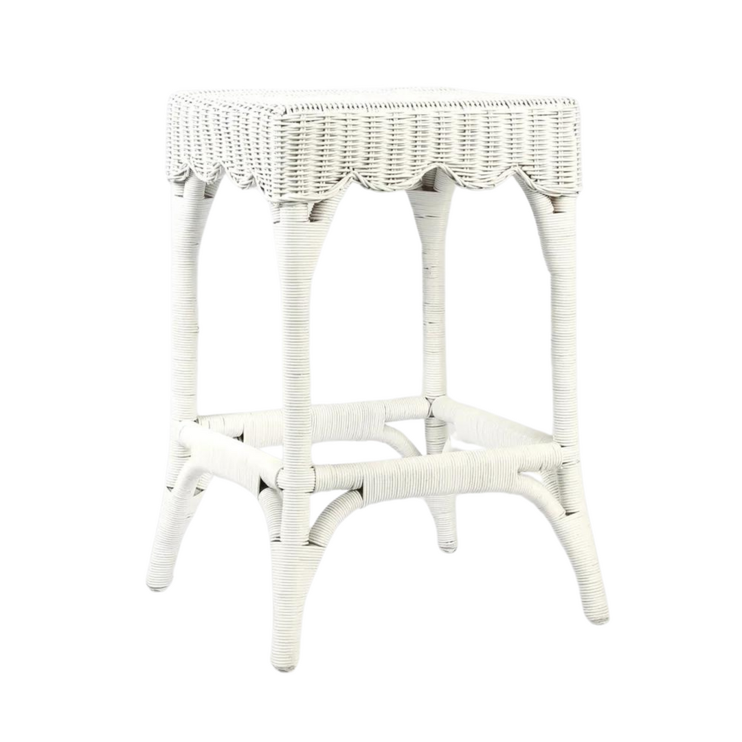 Belle Counter Stool White