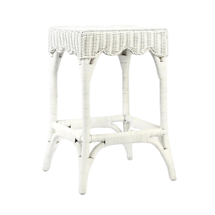 Belle Counter Stool White