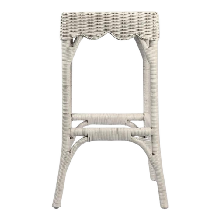 Belle Bar Stool White