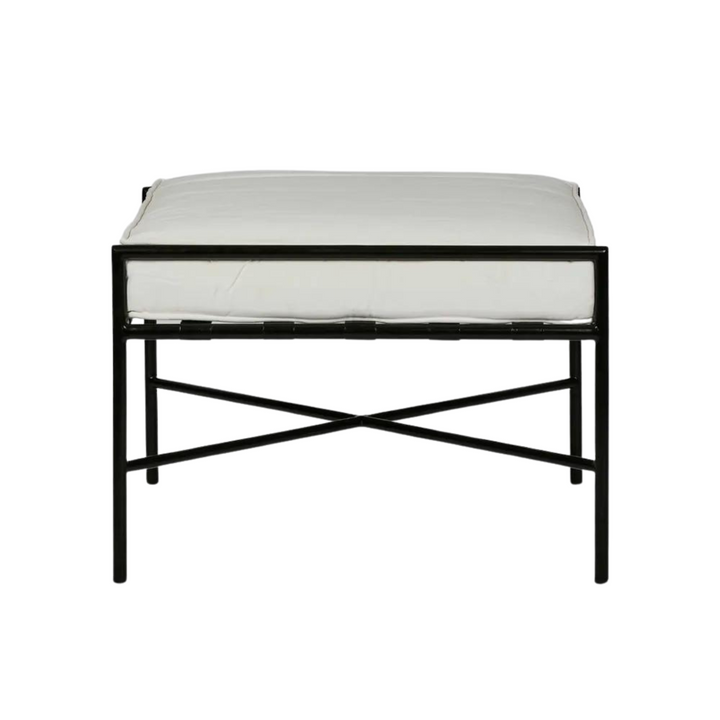 Sheffield Iron Outdoor Ottoman