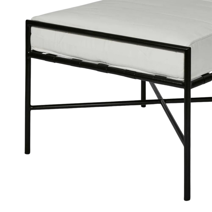 Sheffield Iron Outdoor Ottoman