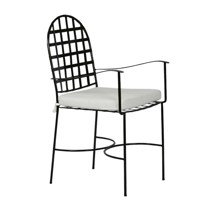 Davenport Iron Outdoor Carver Armchair