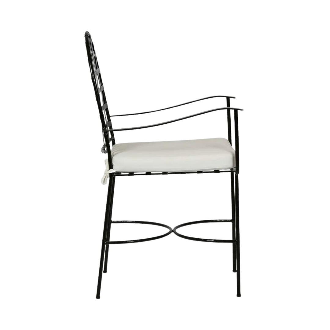 Davenport Iron Outdoor Carver Armchair