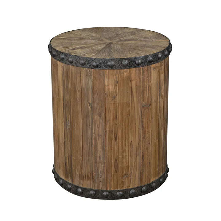 Denver Drum Side Table