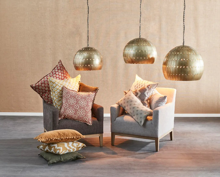 Logan Armchair Chocolate Brown Fabric