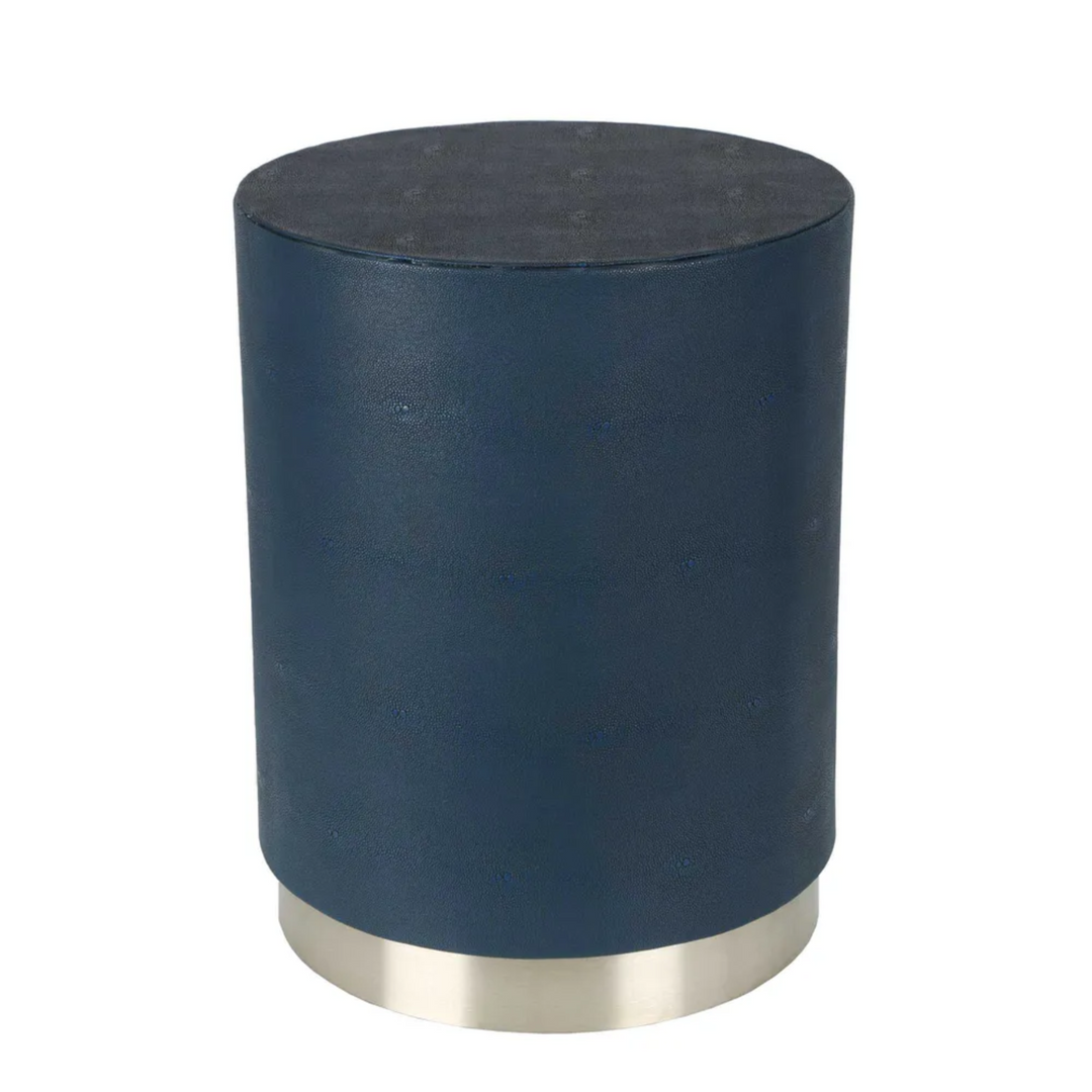 Hunter Drum Side Table Midnight