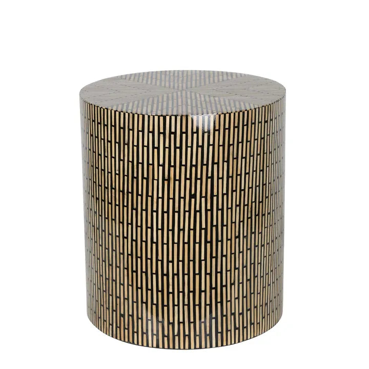 Tarkel Drum Sidetable Natural