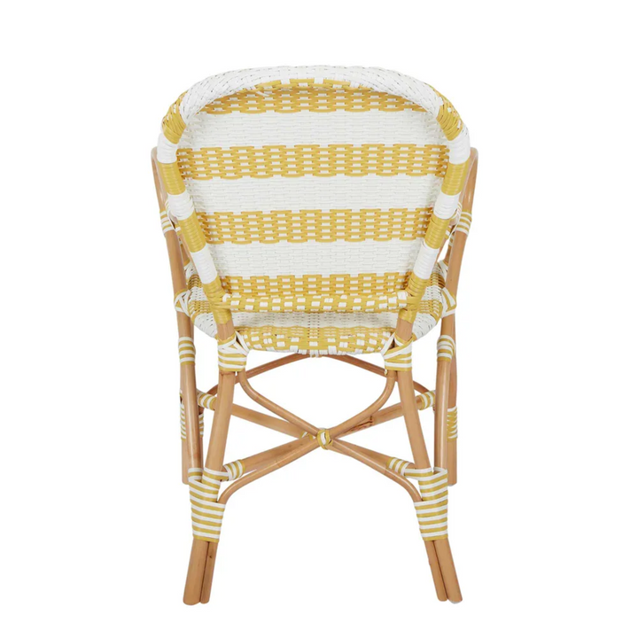 Brighton Rattan Chair Sunshine Yellow