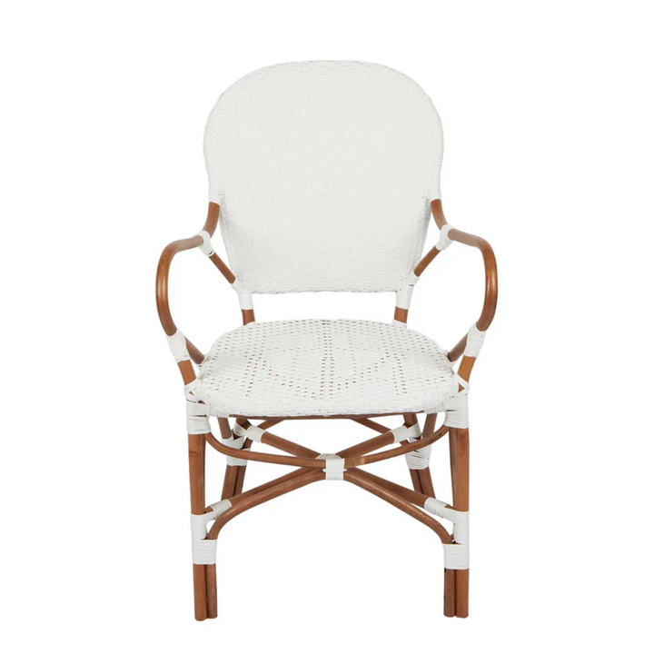 Marnie Rattan Chair White
