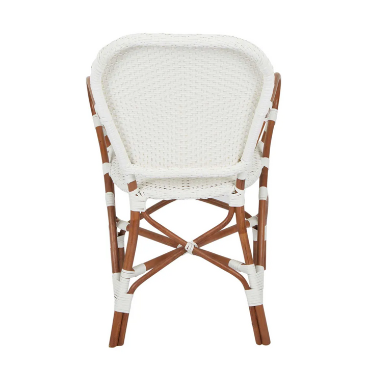 Marnie Rattan Chair White