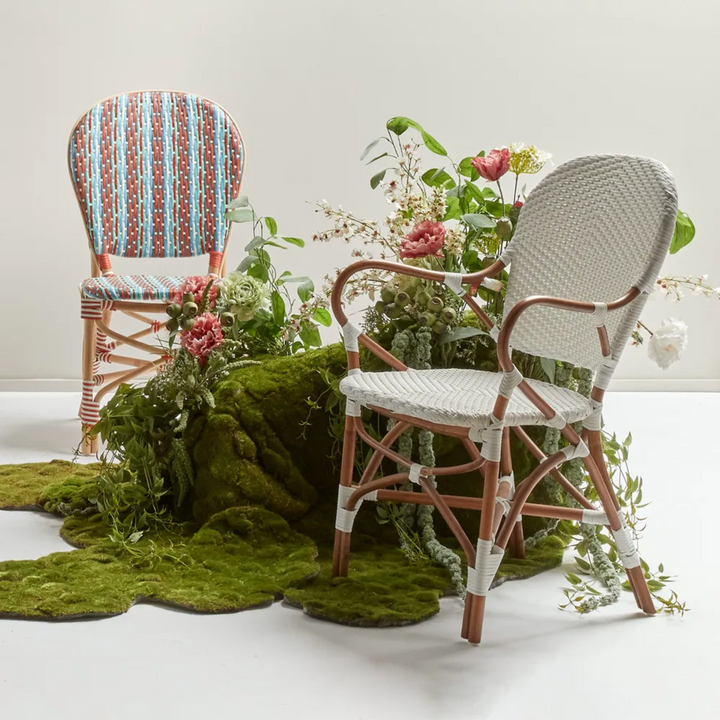 Marnie Rattan Chair White