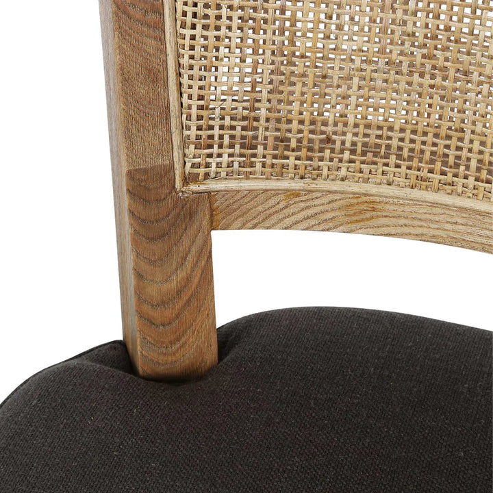Matira Upholstered Chair Charcoal