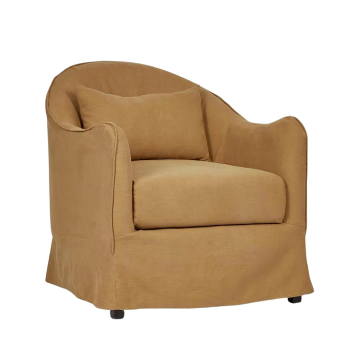 Ville Armchair With Nutmeg Slip Cover